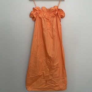 NWT H&M cotton poplin maxi sundress